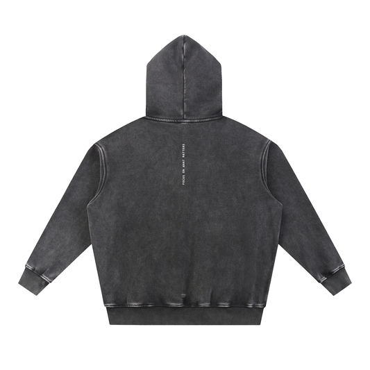 Vintage Wash Oversize Hoodie