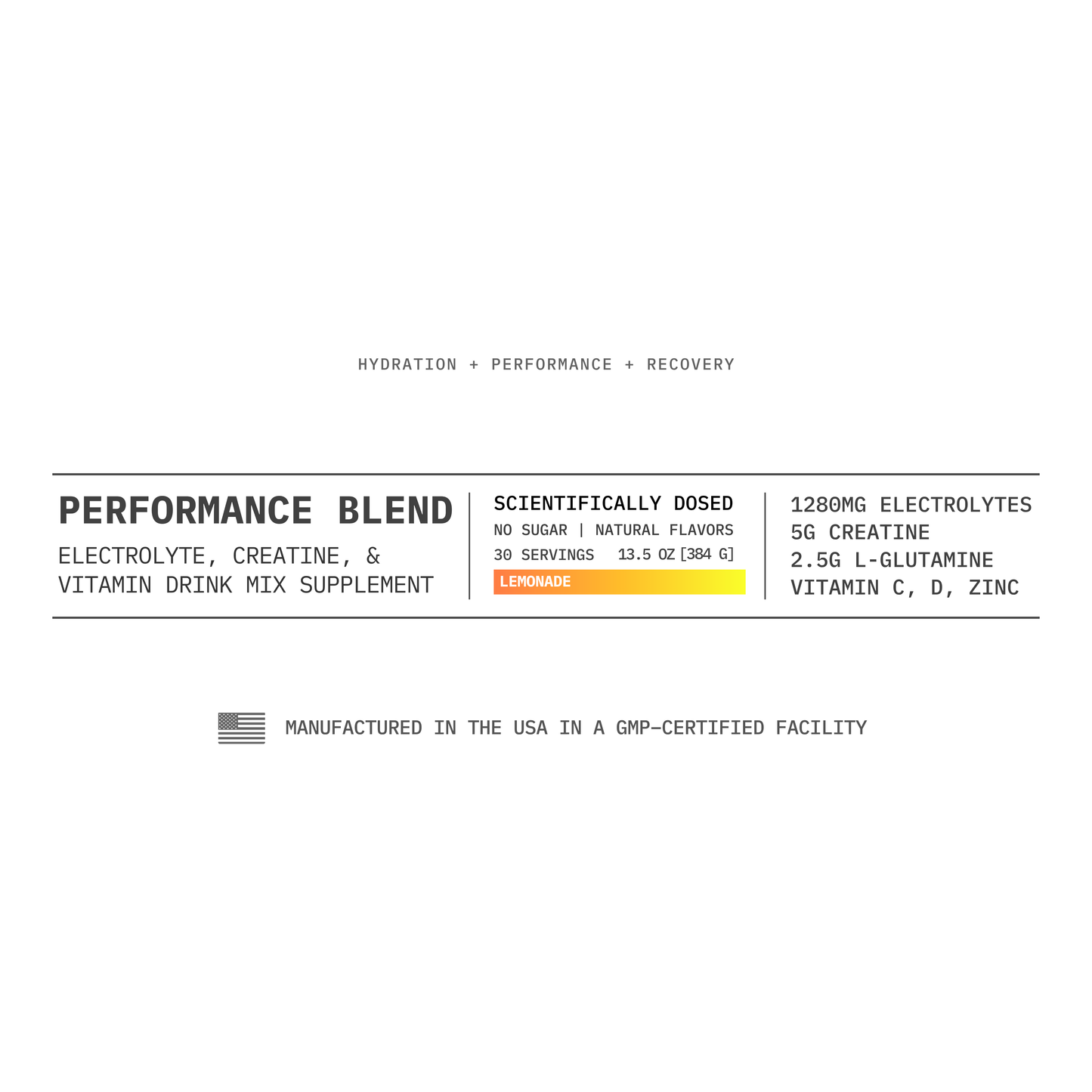 PERFORMANCE BLEND