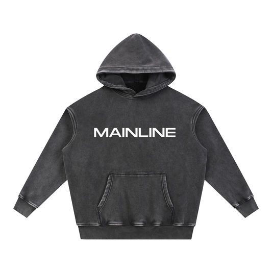 Vintage Wash Oversize Hoodie