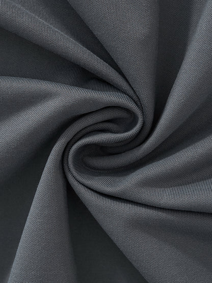 Color-Block V-Neck Long-Sleeve