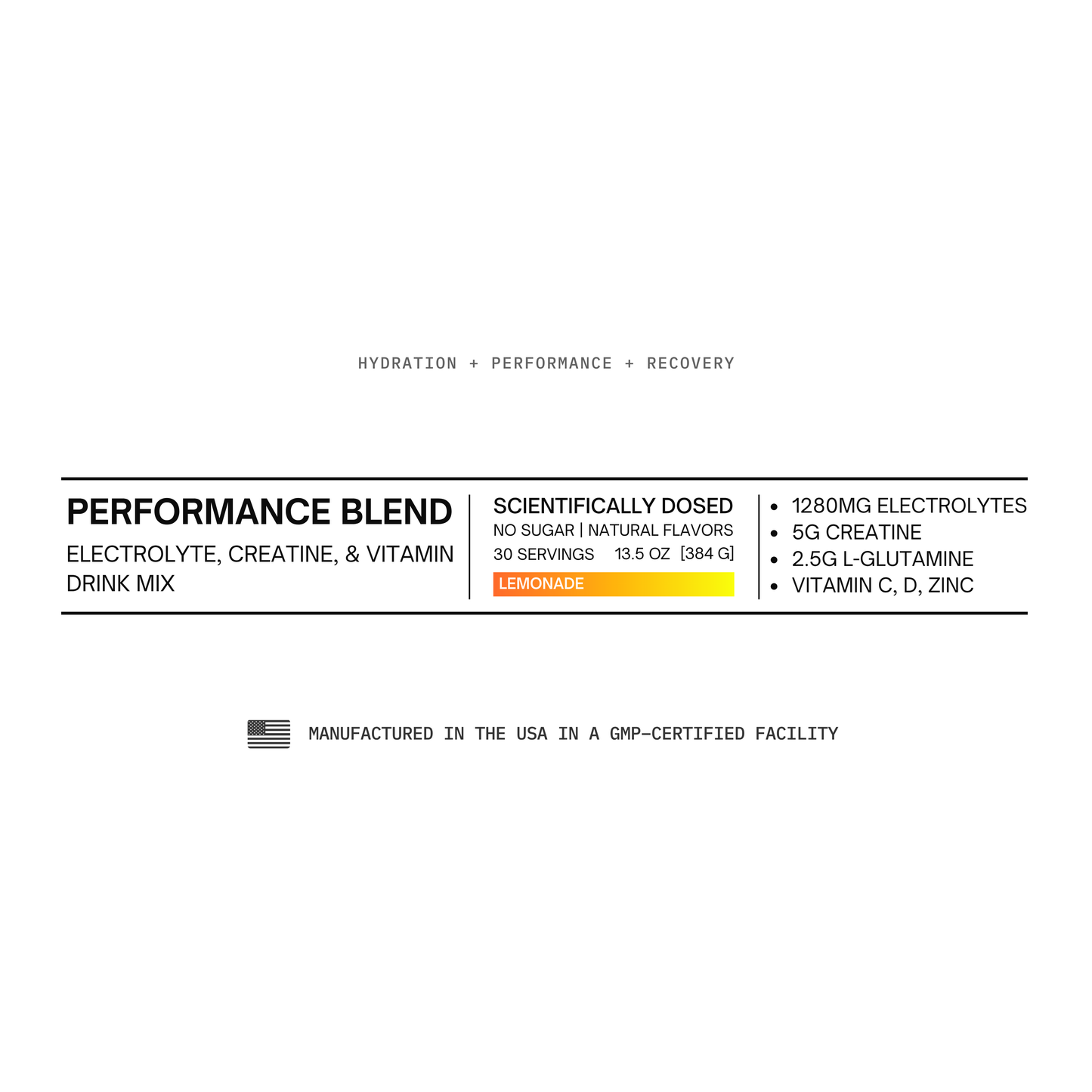 PERFORMANCE BLEND